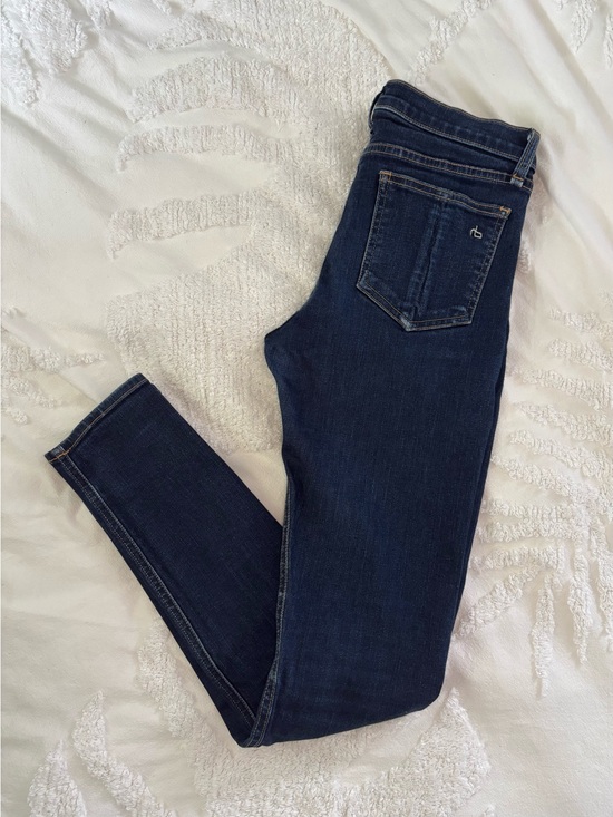 rag & bone Denim - rag & bone Dark Indigo Skinny Jeans